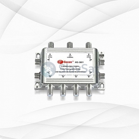 Спутниковый радиальный мультисвитч Gecen MS-3801 (3x8)